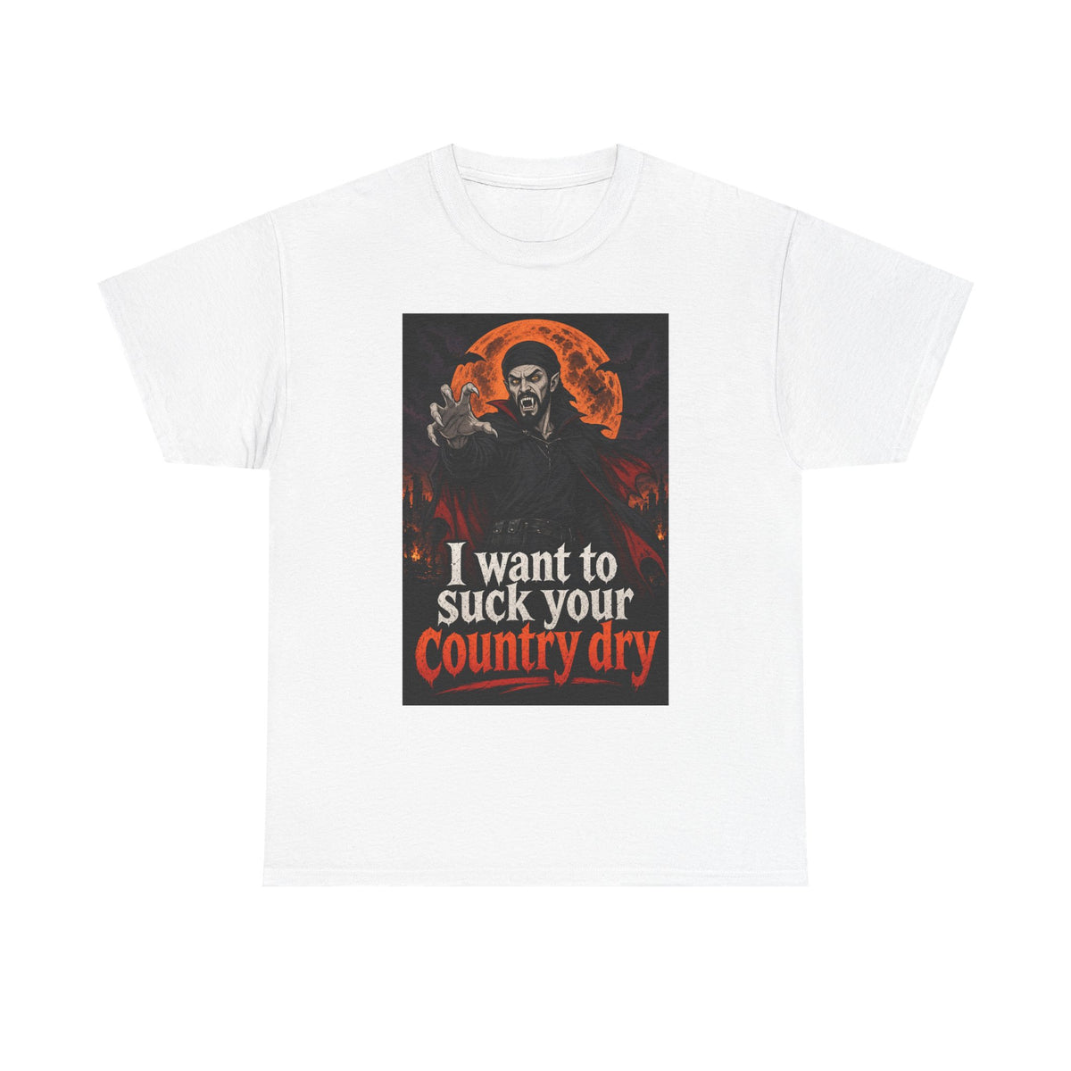 Halloween tee vampire