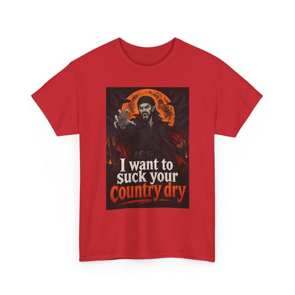 Halloween tee vampire