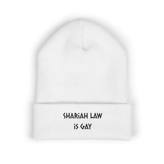 Shariah Law is Gay Beanie
