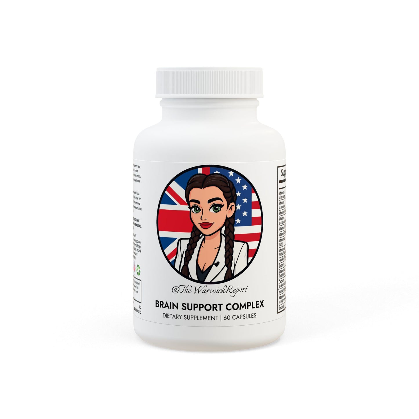 Brain Support Complex Supplement (60 Capsules)