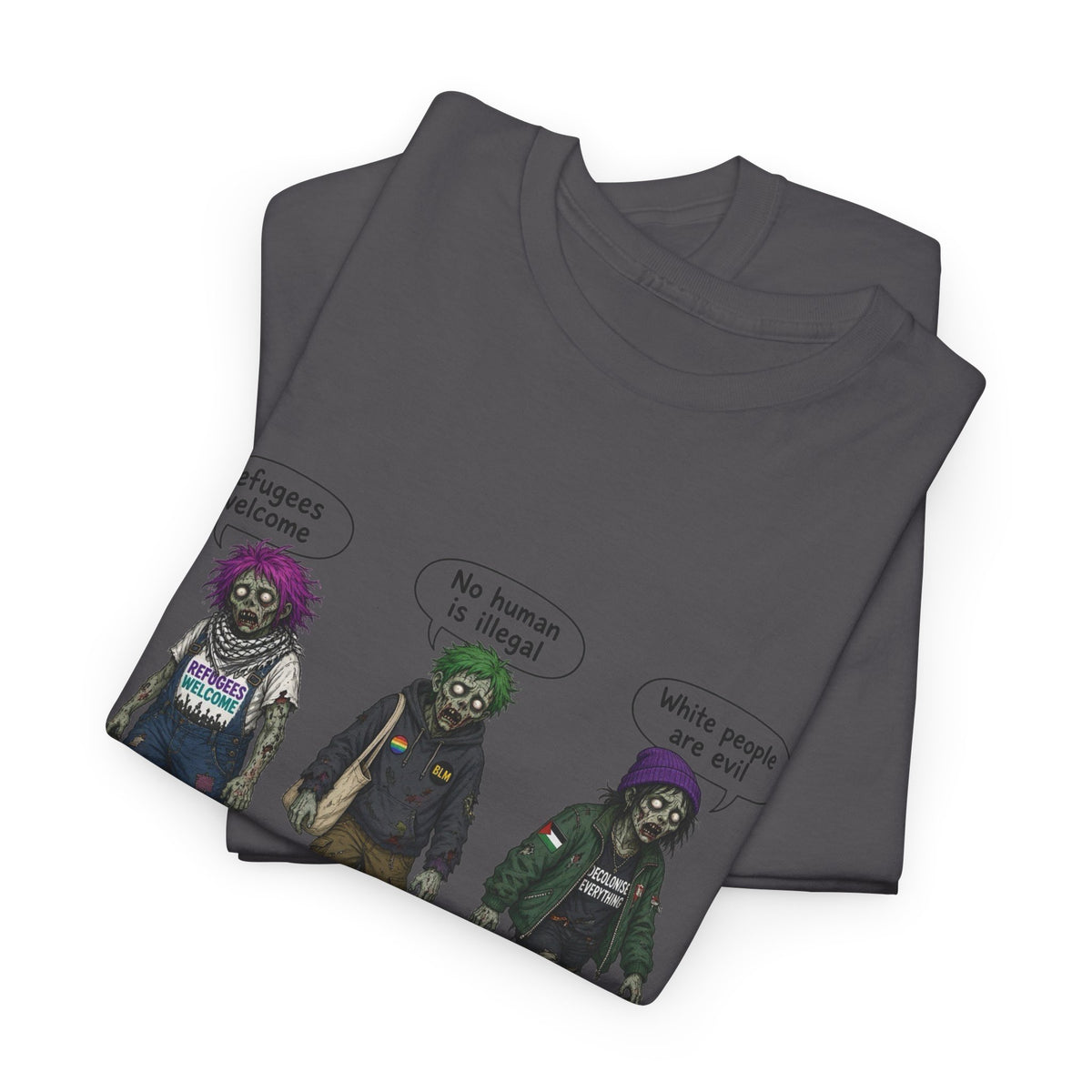 Halloween tee zombie