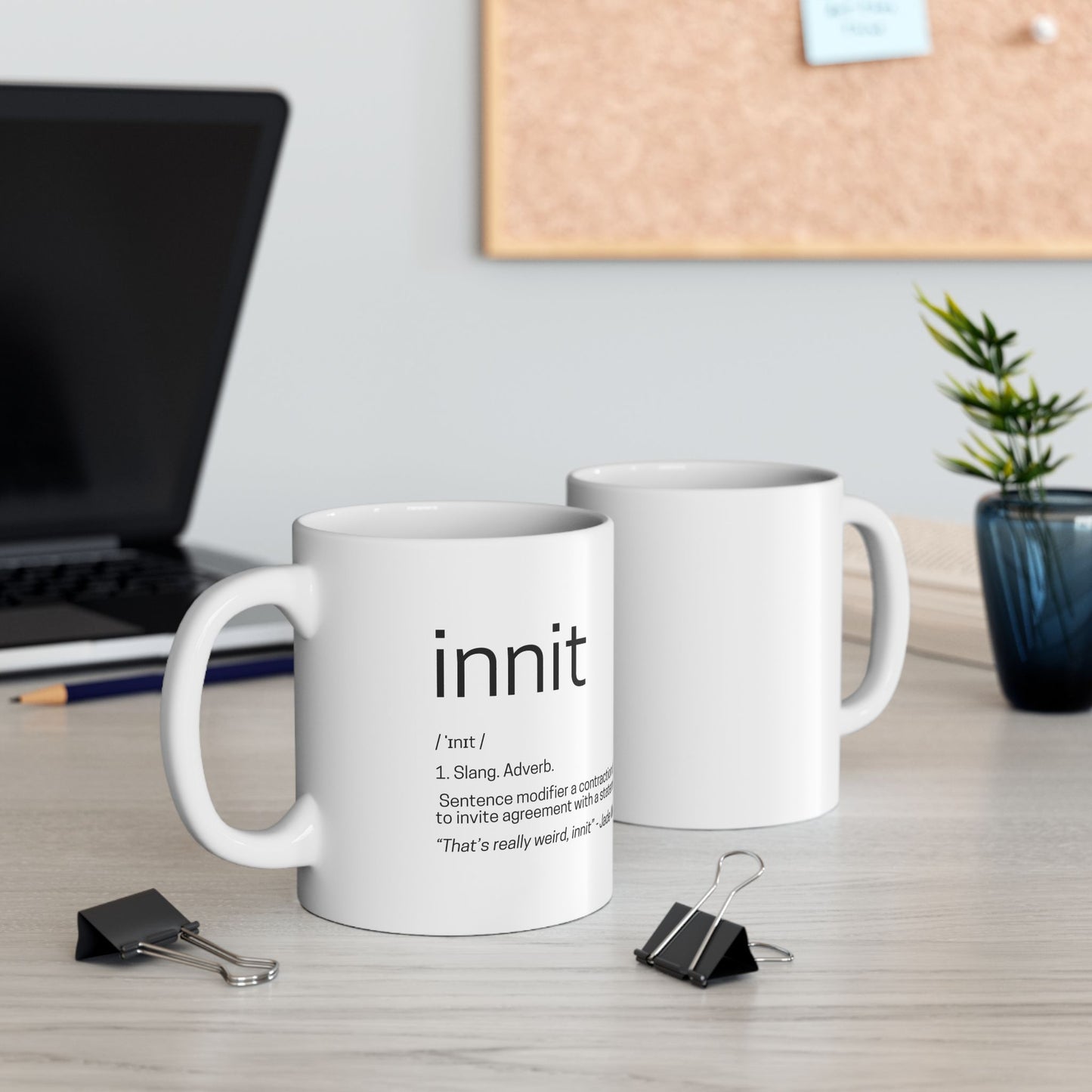 Innit definition mug