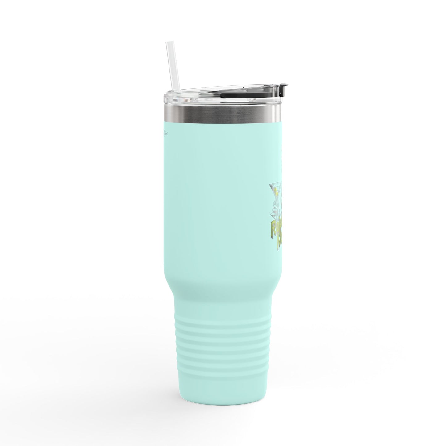 reject modernity martini  insulated travel mug