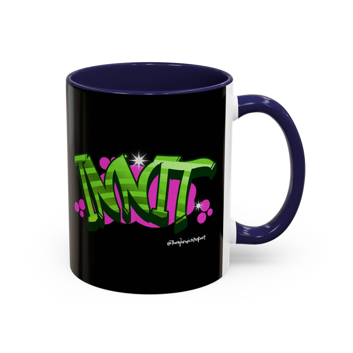 innit graffiti mug