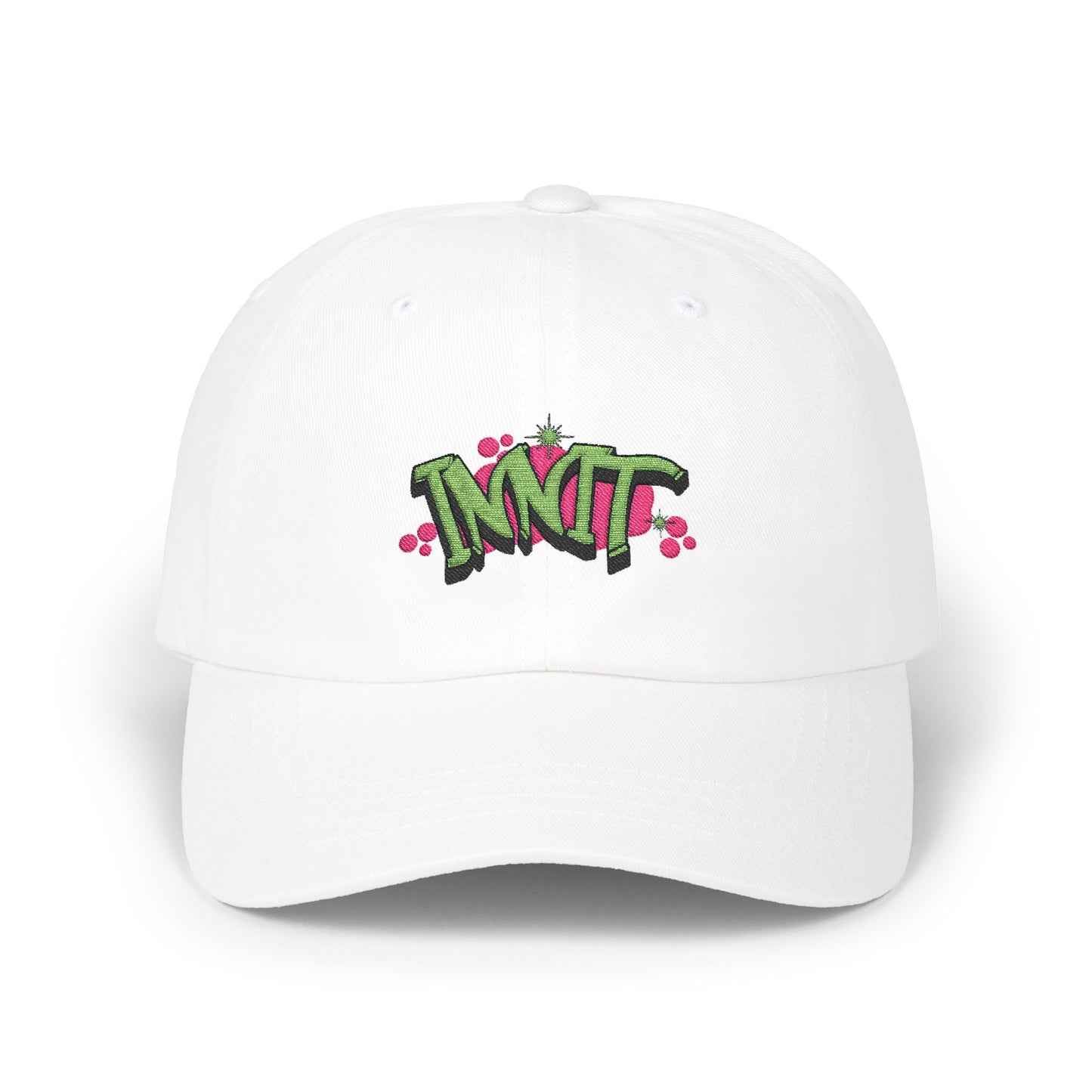 innit graffiti dad cap