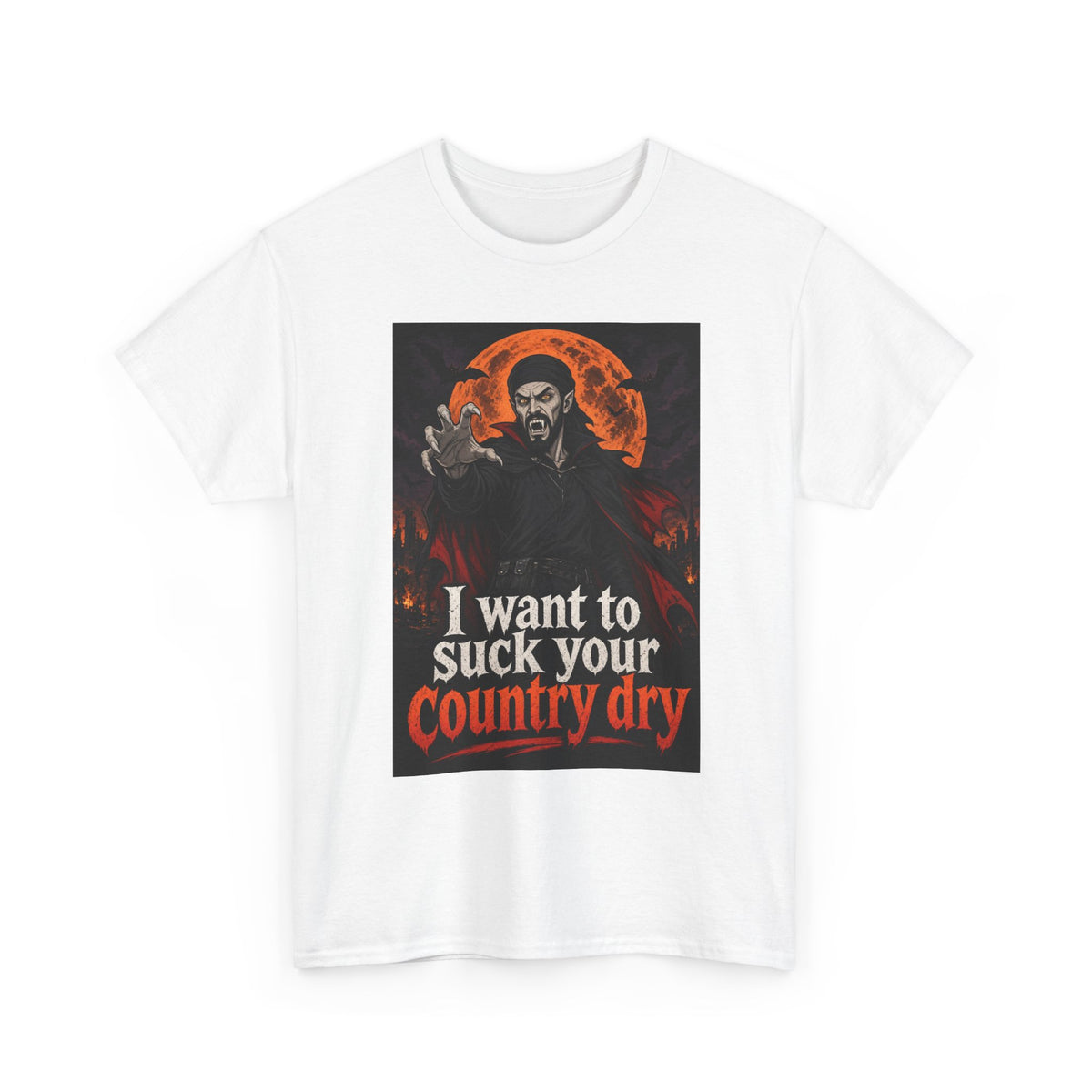 Halloween tee vampire