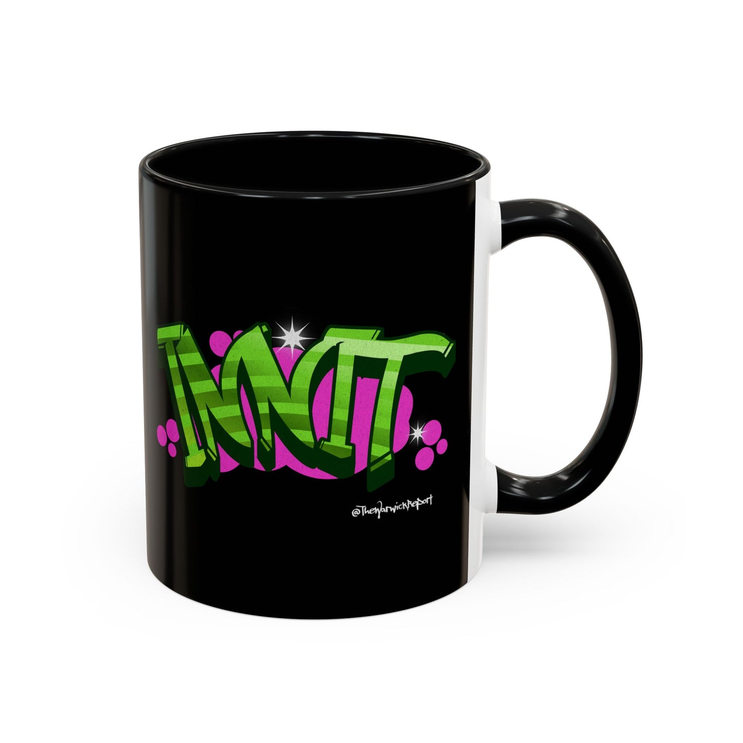innit graffiti mug
