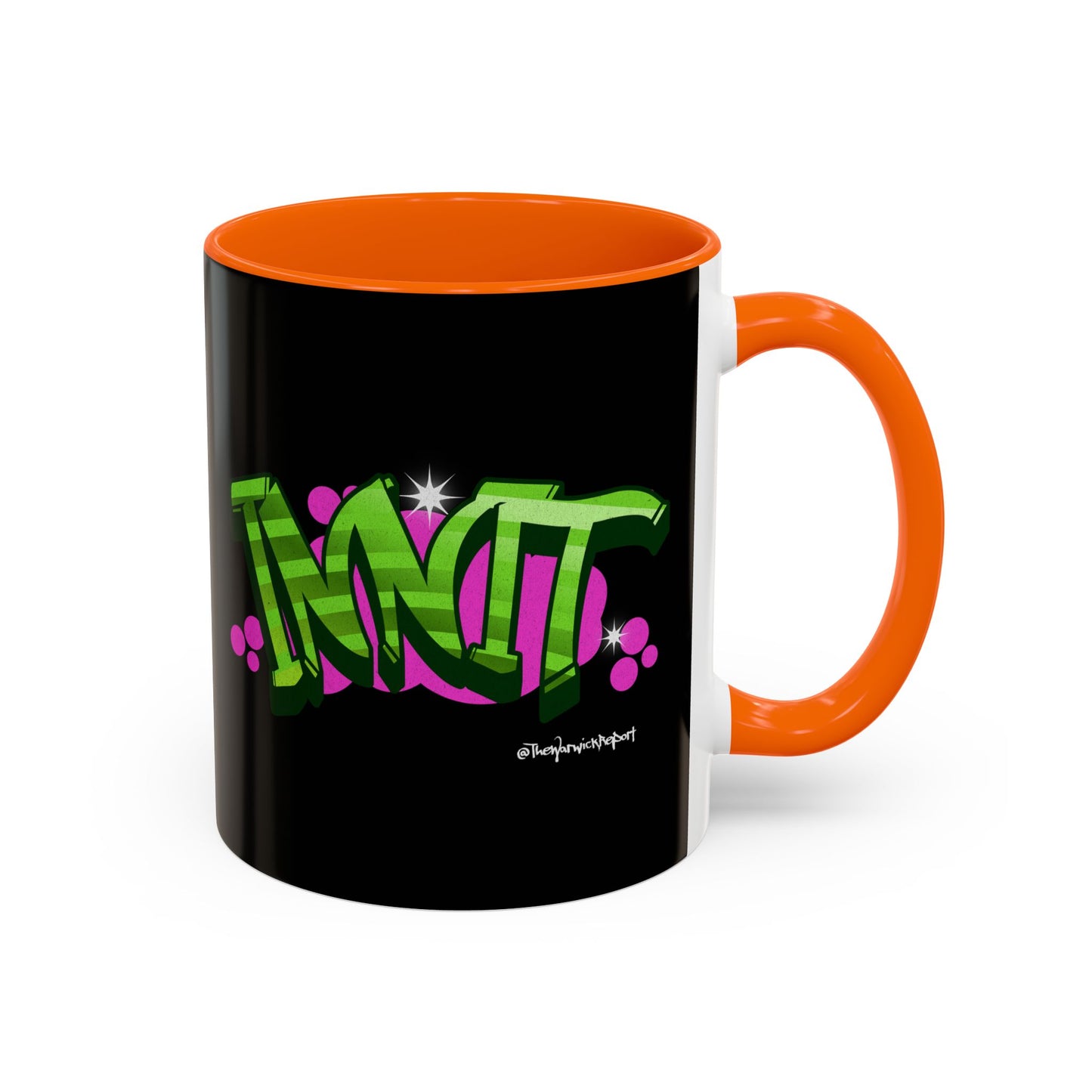 innit graffiti mug