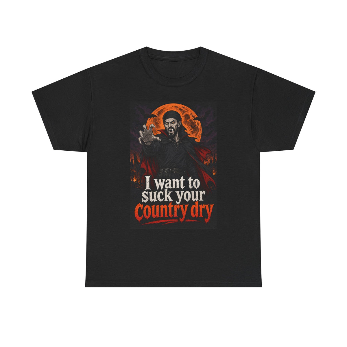 Halloween tee vampire