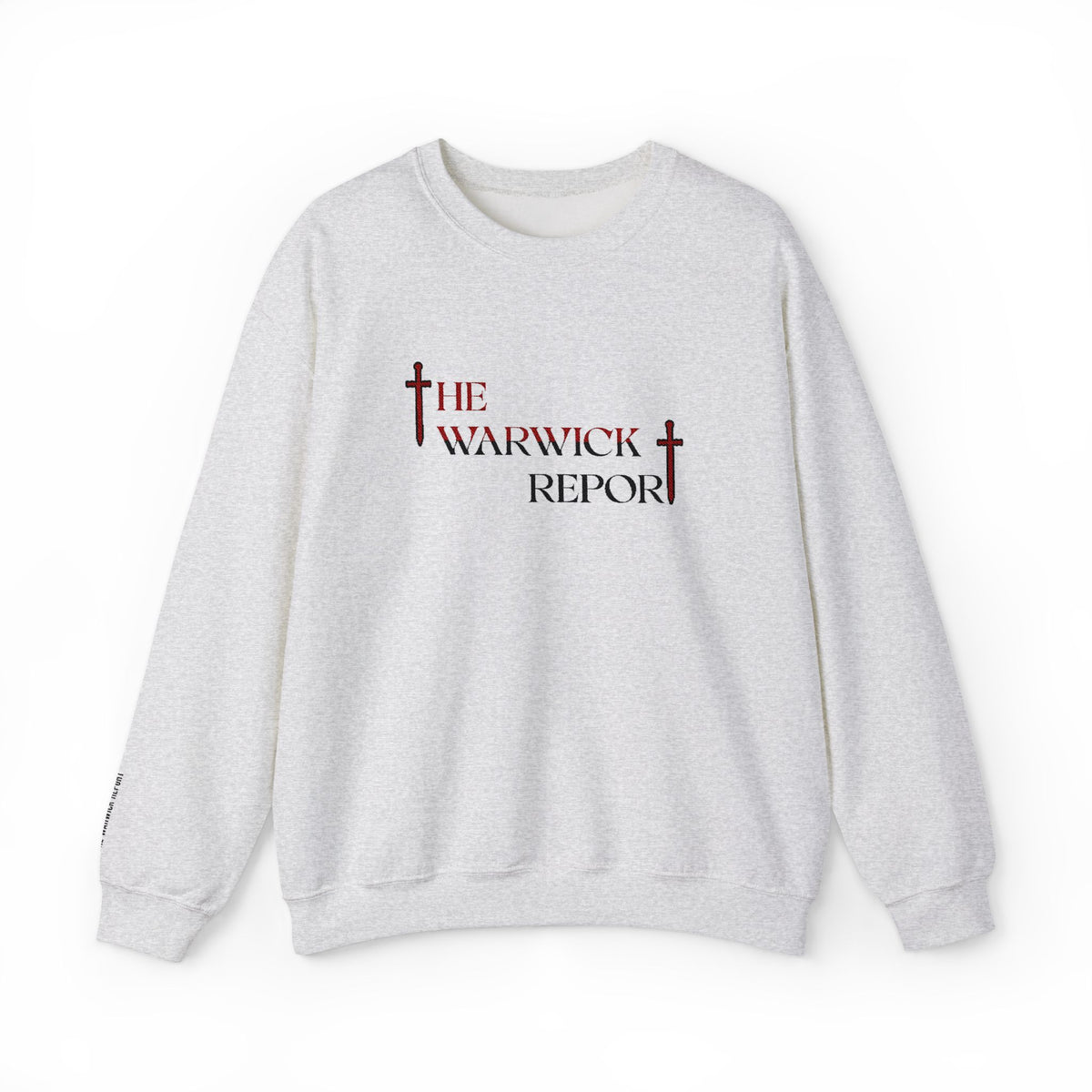 The Warwick Report Embroidered Crewneck