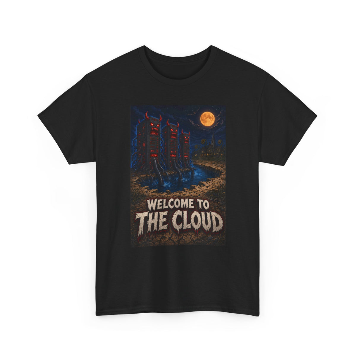 Halloween tee cloud