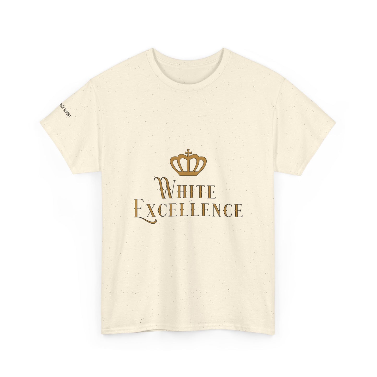 White Excellence tee