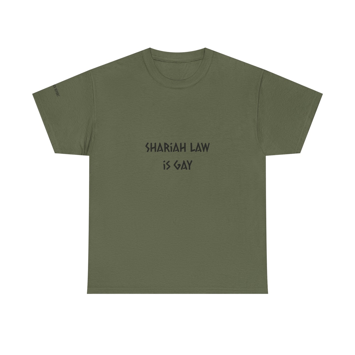 Shariah law is gay tee