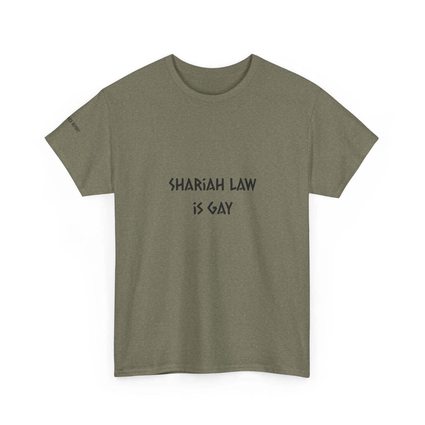 Shariah law is gay tee