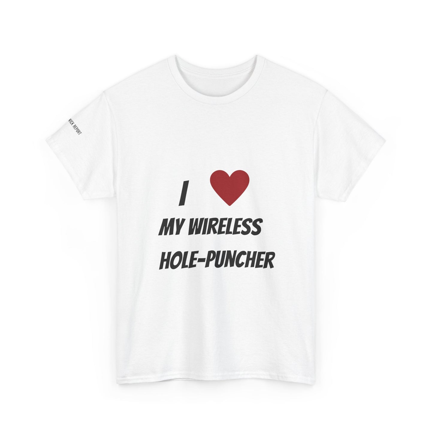 Wireless hole-puncher tee